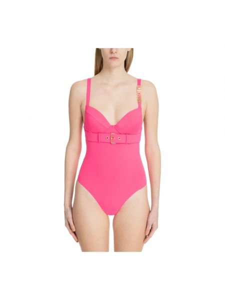 Einteiliger badeanzug Moschino pink