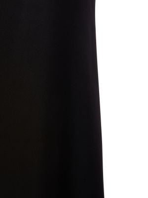 Falda larga de viscosa Giuseppe Di Morabito negro