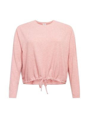 Pamut póló Cotton On Curve rózsaszín