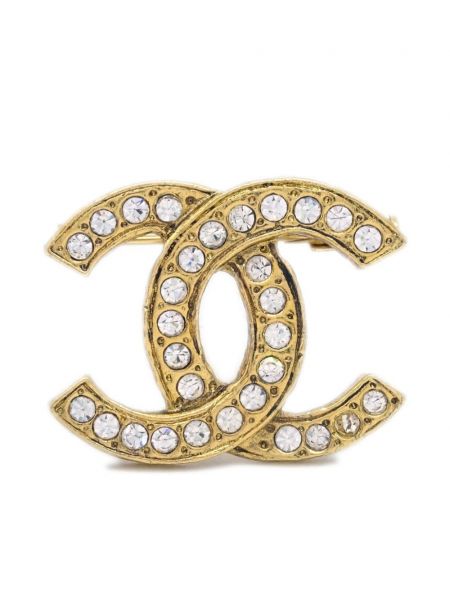 Brosche Chanel Pre-owned gold