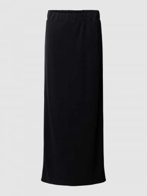 Czarna długa spódnica w jednolitym kolorze Mbym