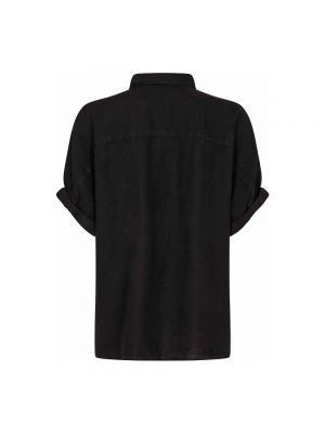 Camisa de lino Mos Mosh negro