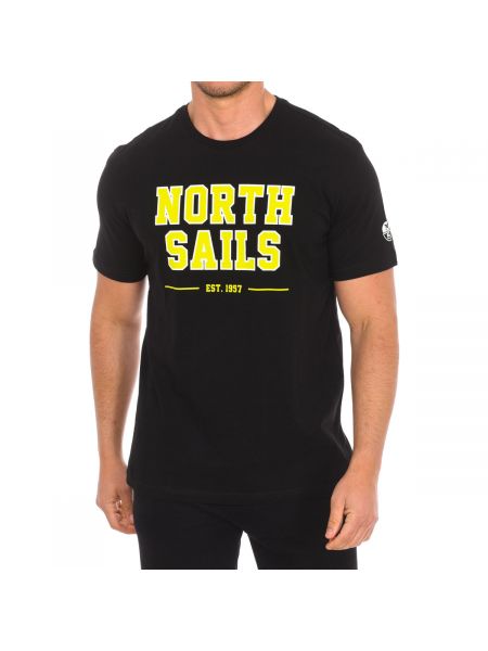 Rövid ujjú póló North Sails fekete