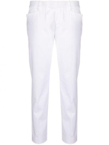 Панталон с ниска талия бяло Dsquared2