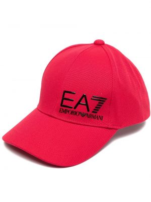 Шапка с козирки с принт Ea7 Emporio Armani