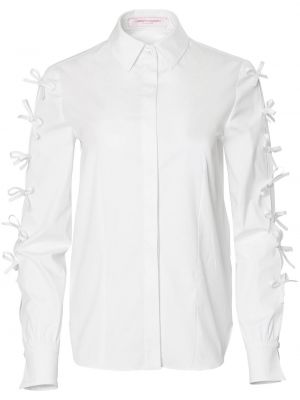 Camicia con fiocco Carolina Herrera bianco