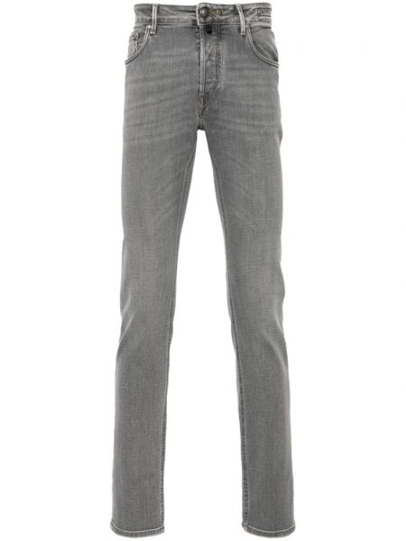 Skinny fit jean pantolon Hand Picked gri