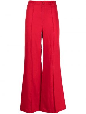 Pantaloni baggy Reformation rosso
