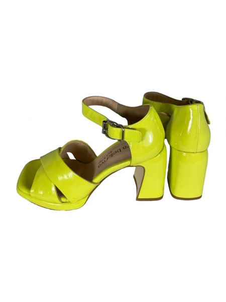 Lack sandale Laura Bellariva gelb