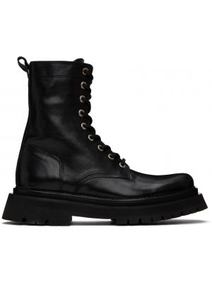 Черные кожаные ботинки Ami Alexandre Mattiussi