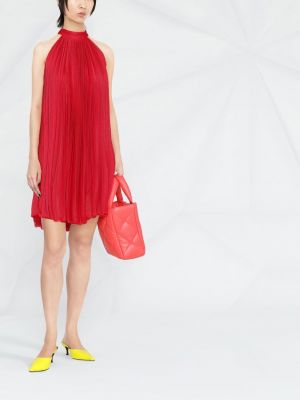 Plisseeritud kleit Styland punane