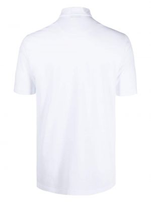 T-shirt en coton avec manches courtes Barba blanc