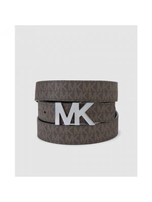Cinturón de cuero Michael Kors marrón