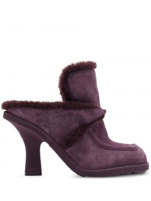 Pantofi cu toc Burberry violet