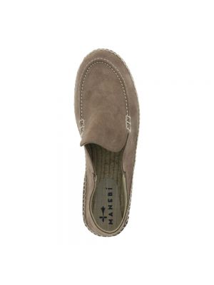 Loafers de ante Manebi marrón