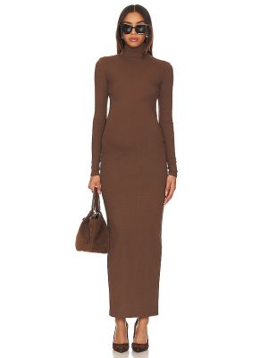 Vestido Bumpsuit marrón