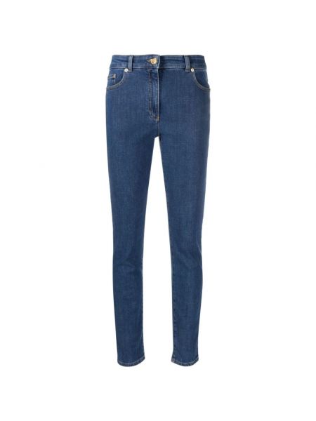 Skinny jeans Moschino blau