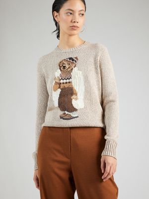 Меланжов пуловер Polo Ralph Lauren