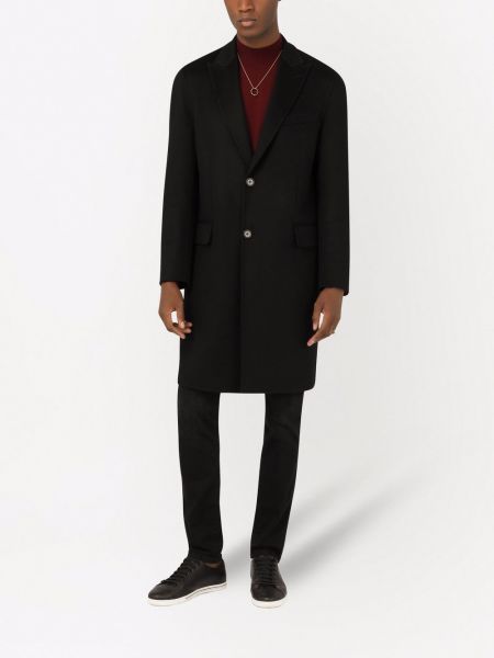 Abrigo con botones Dolce & Gabbana negro