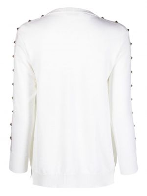 Vlněný svetr D.exterior bílý