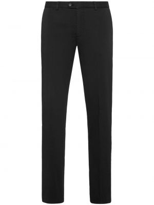 Pantalon chino slim en coton Philipp Plein noir