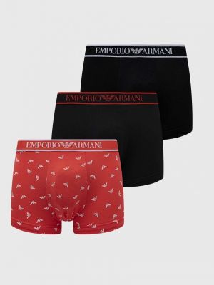 Боксерки Emporio Armani Underwear червено