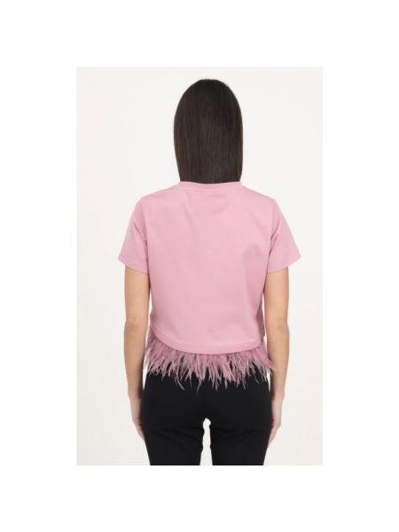 Camiseta de manga larga Pinko rosa