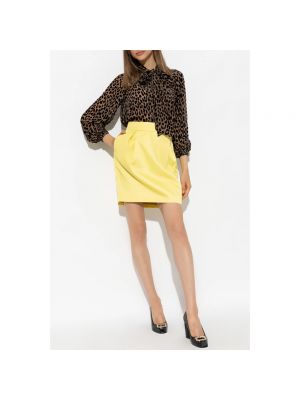 Mini falda Kate Spade amarillo