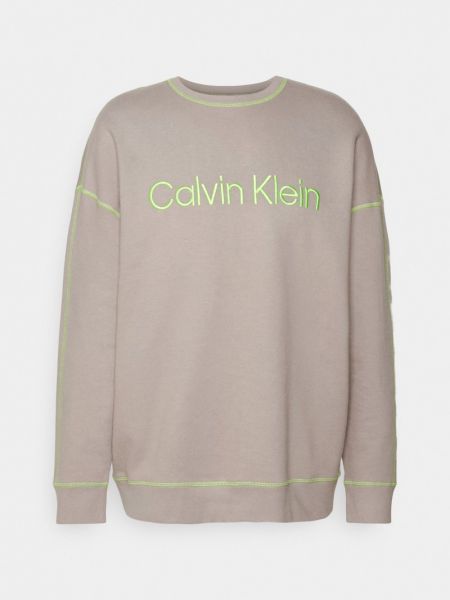 Koszulka Calvin Klein Underwear beżowa
