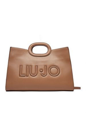 Shopper handtasche mit taschen Liu Jo braun