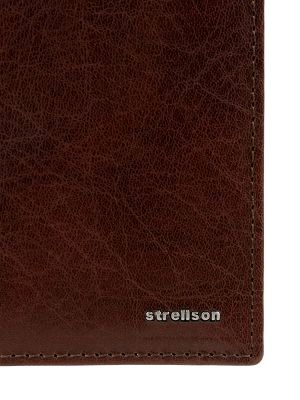 Portfel skórzany Strellson brązowy
