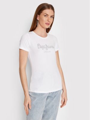 T-shirt Pepe Jeans bianco