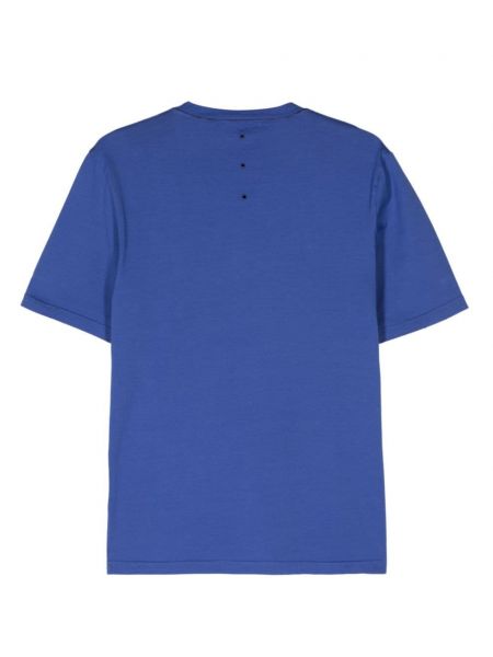 Koszulka z nadrukiem Premiata niebieska