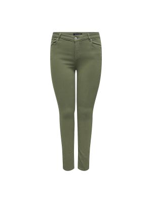 Pantalones skinny Only Carmakoma verde