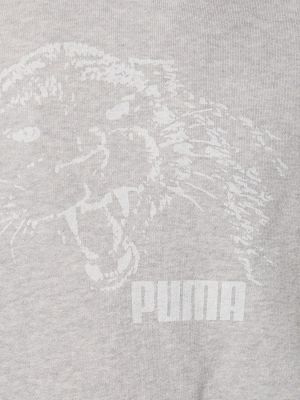 Chemise à capuche Puma gris