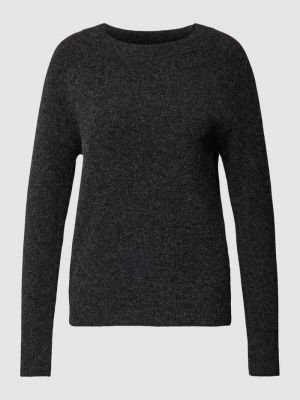 Dzianinowy sweter Vero Moda czarny