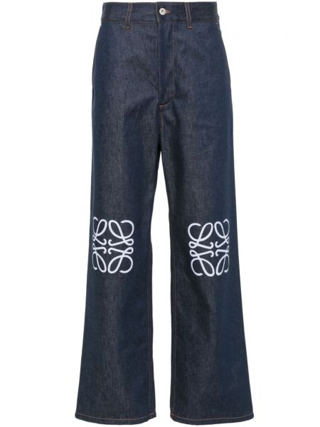 Jeans brodeés Loewe