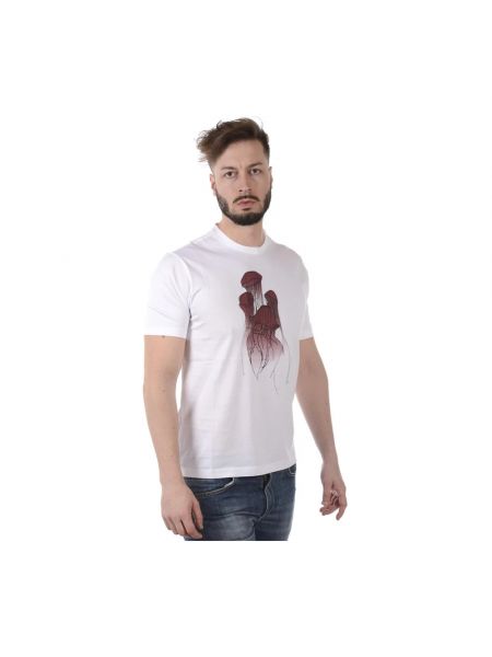 Camisa con estampado Ermenegildo Zegna blanco