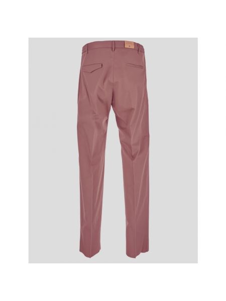 Pantalones slim fit Tagliatore rosa