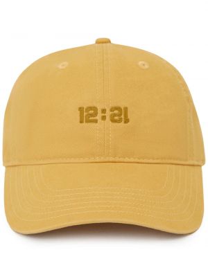 Cappello con visiera 12 Storeez giallo