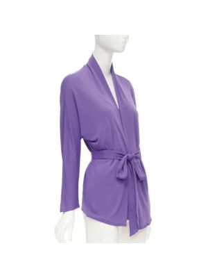 Top Hermès Vintage violeta