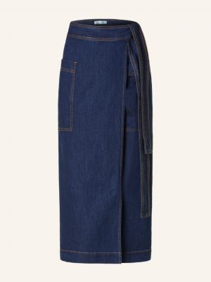 Długa spódnica Inwear niebieska