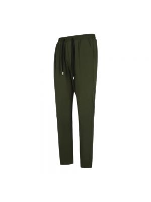 Spodnie sportowe Sunspel zielone