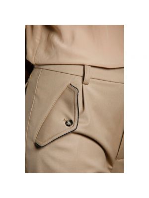 Pantalones cargo de lana Mason's beige