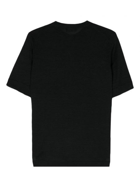 Tričko Dell'oglio černé