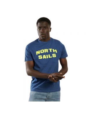 Koszulka z krótkim rękawem North Sails niebieska