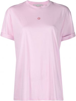 Rund hals t-skjorte Stella Mccartney rosa