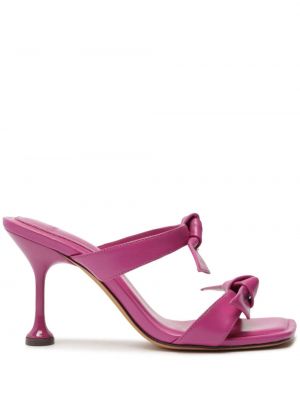 Sandale din piele Alexandre Birman roz