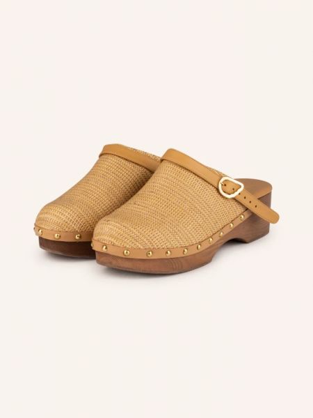 Сабо Ancient Greek Sandals желтые