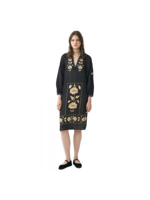 Sukienka midi Antik Batik czarna